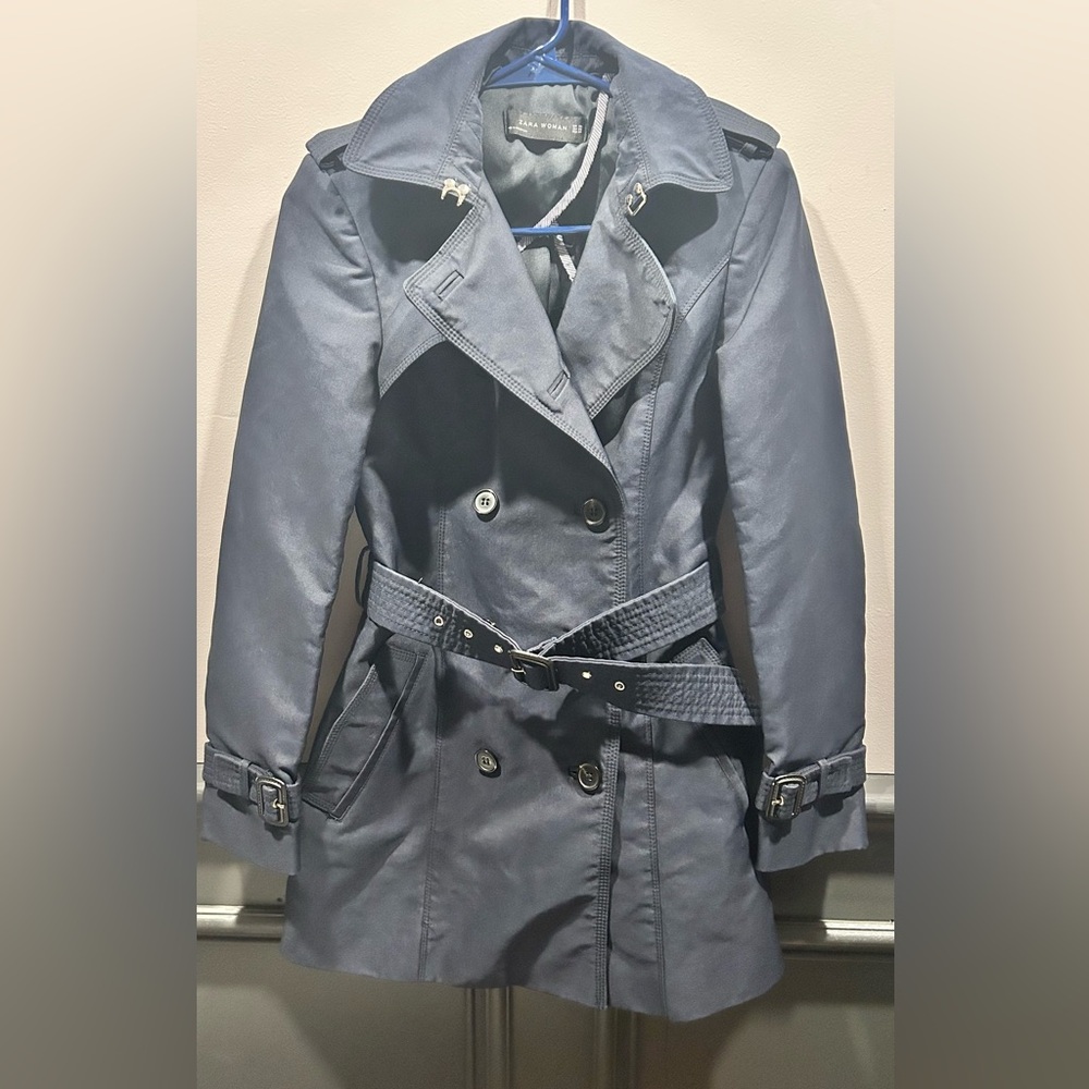 Zara Woman Elegant Black Coat